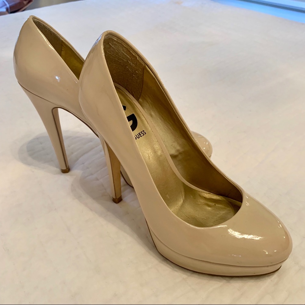 Size 6 Guess Nude Heels
